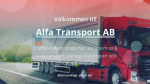 Alfa Transport AB logotyp