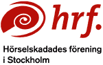 Hörselskadades Fören i Stockholm logotyp
