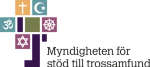 Myndigheten För Stöd Till Trossamfund logotyp