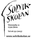 Stödfören För Solvikskolan logotyp