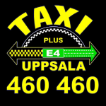 Taxi E4 Uppsala Plus AB logotyp
