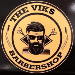 The Vik's Barbershop logotyp